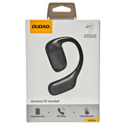 L'Arcolaio Auricolare Bluetooth Mono con Archetto, Touch Control, Microfono HD, Rotazione 360°, Lunga Autonomia, Nero