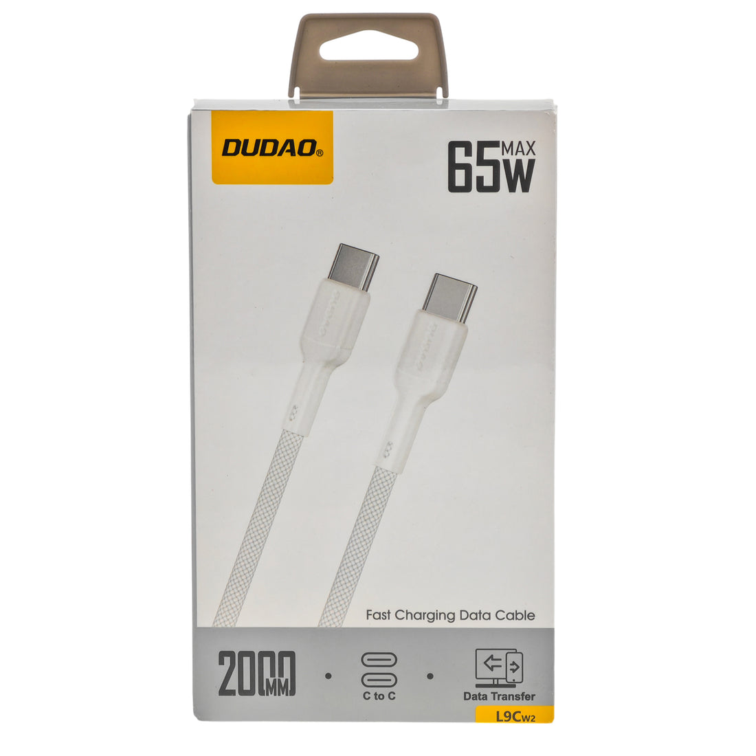 L'Arcolaio Cavo USB-C a USB-C 65W Ricarica Rapida e Trasferimento Dati 2 m Bianco