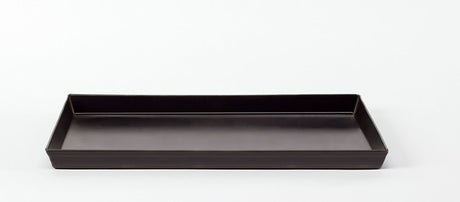 AGNELLI Bandeja Rectangular Lámina Azul 35x28x3 cm