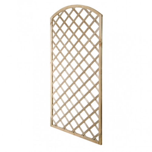 Rejilla de Madera Garden Arco 90x180cm Impregnada para Exterior L'Arcolaio
