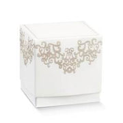 Scotton Caja Fleur Chantilly 90 x 90 x 90 Mm Blanco 10 Uds