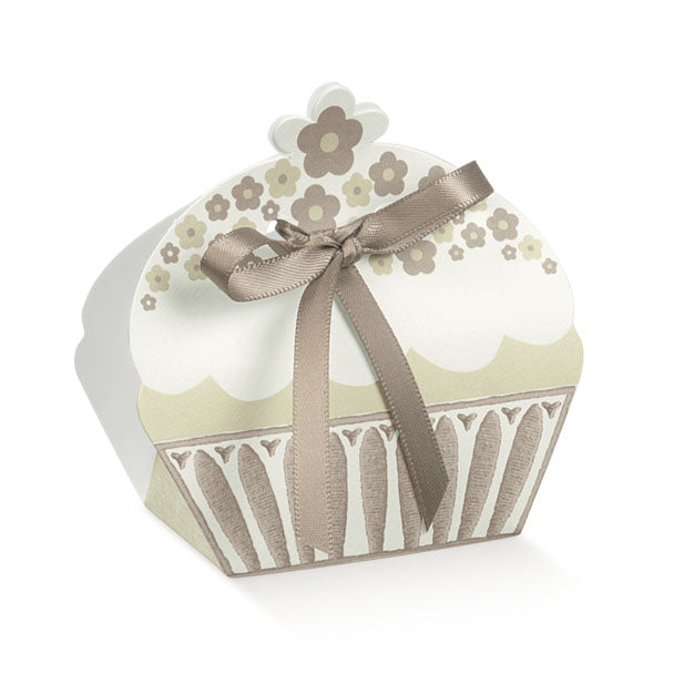 Scotton Cupcake Portaconfetti 50 x 35 x 80 Mm Tortora 10 Pz