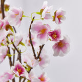 Rama de Flores de Durazno Artificial EDG Enzo De Gasperi H 105 Cm Rosa Claro