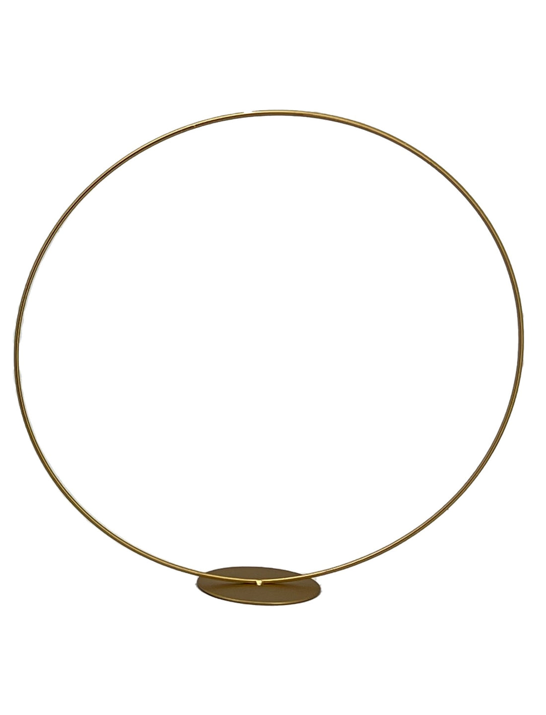 Vimin Box Círculo Oro sobre Pedestal D 25 Cm