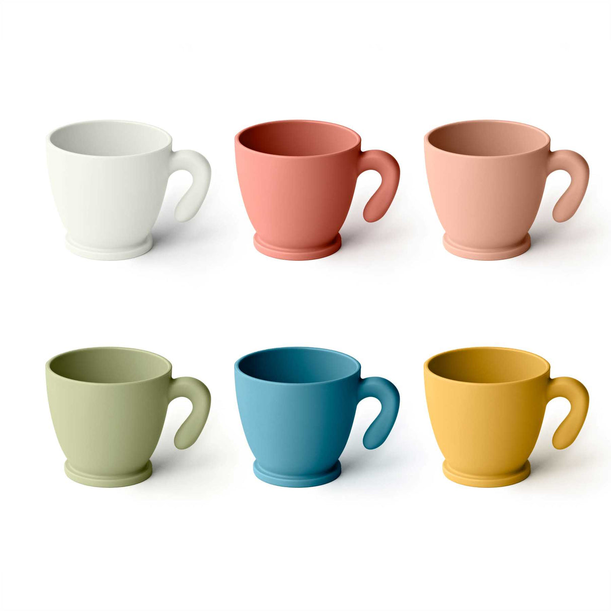 GUZZINI Set 6 Tazzine Caffè Coffee Pop Chef Line Multicolor