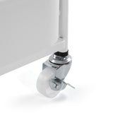 Carrito Plegable Versa en Metal Blanco
