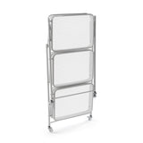 Carrito Plegable Versa en Metal Blanco