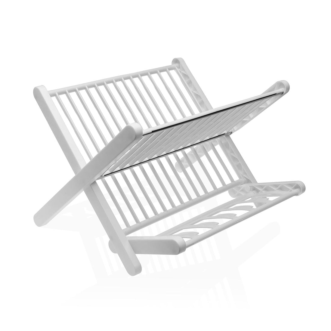 Escurridor de Platos Plegable Blanco Versa