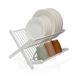 Escurridor de Platos Plegable Blanco Versa