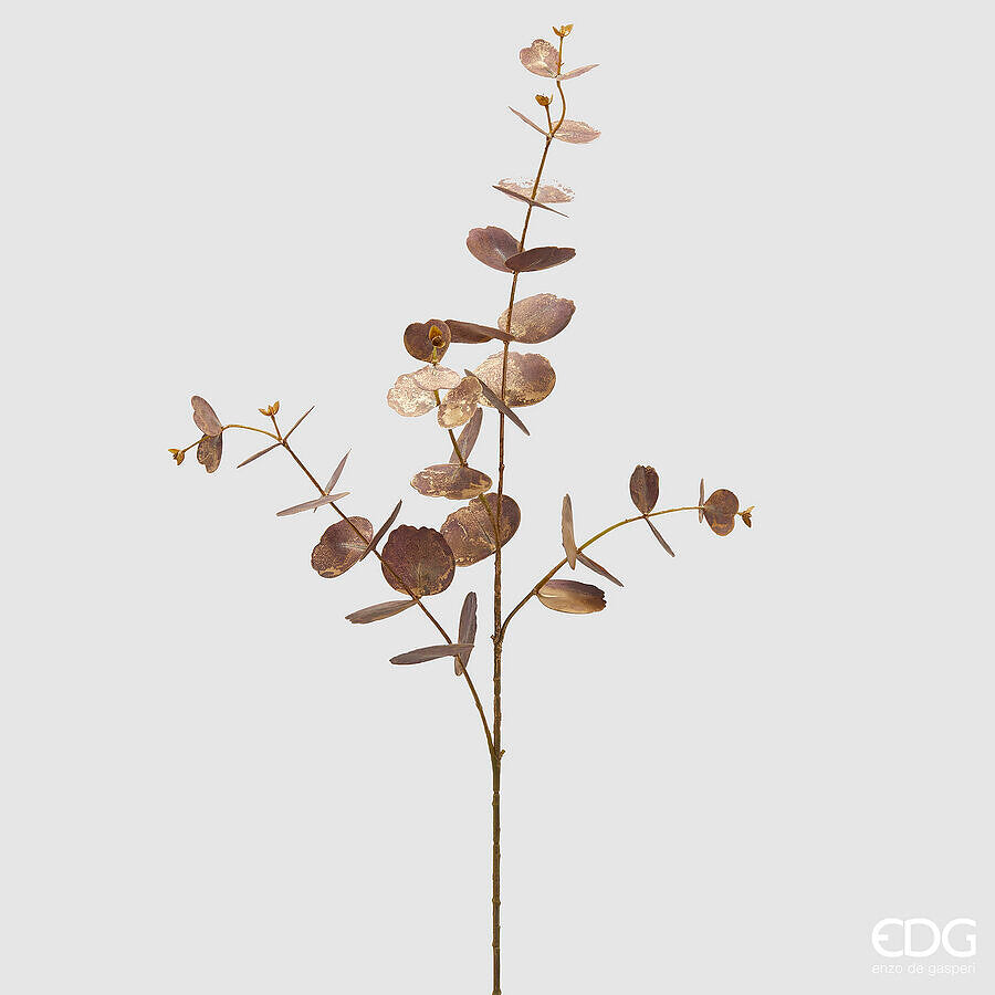EDG Enzo De Gasperi Eucalipto Ramo H 89 Cm Plastica Garnet