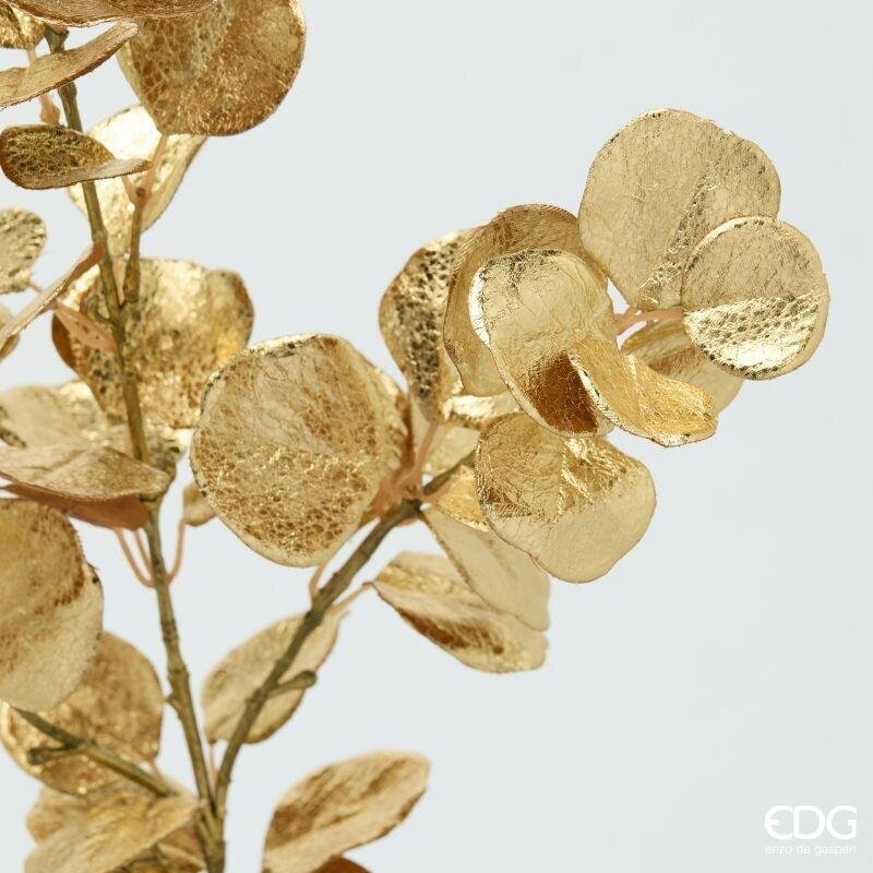 EDG Enzo De Gasperi Ramo Eucalipto Gold H83 cm – Decorazione Natalizia