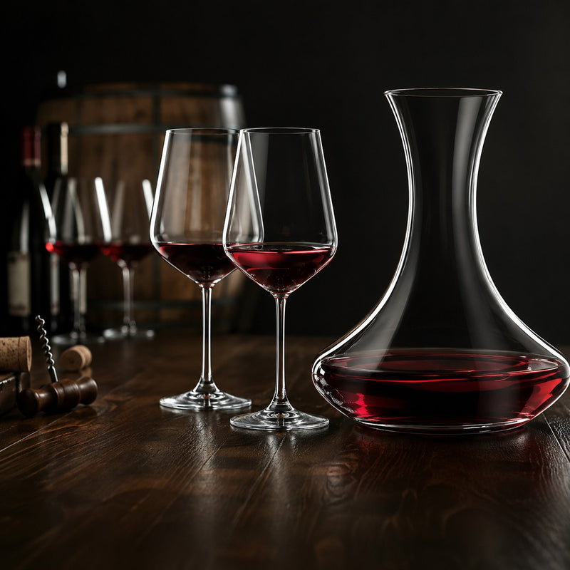 RCR Cristalleria Italiana Universum - U55 Juego de 6 Copas de Vino en Cristal