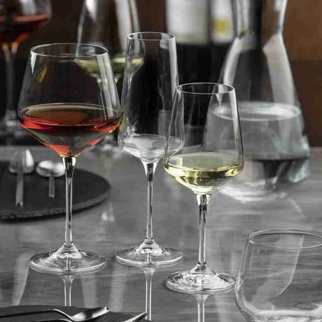 RCR Cristalleria Italiana Aria - A46 Vinos Blancos - Juego de 6 Copas de Vino en Vidrio