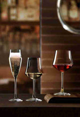 RCR Cristallería Italiana Ego - E50 - Juego de 6 Copas de Vino en Cristal