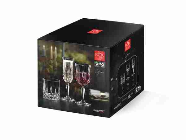 RCR Cristalleria Italiana Opera - 2 - Set de 6 Copas de Vino en Cristal