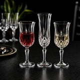 RCR Cristalleria Italiana Opera - FL - Set de 6 Copas Flauta en Cristal