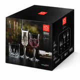 RCR Cristalleria Italiana Opera - FL - Set de 6 Copas Flauta en Cristal