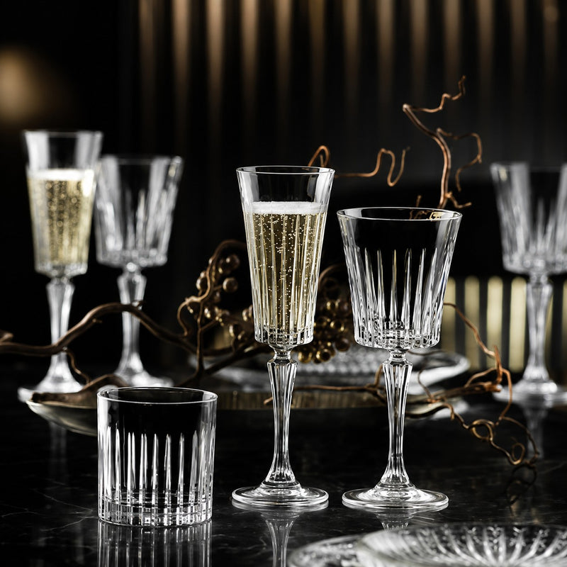 RCR Cristalleria Italiana Timeless - 2 - Juego de 6 Copas de Vino en Cristal