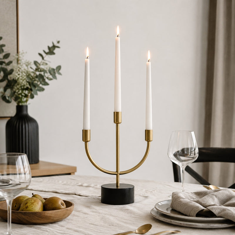 Bonturi Casa Candela LED CERA Bianca 30 cm TELEC 12pz
