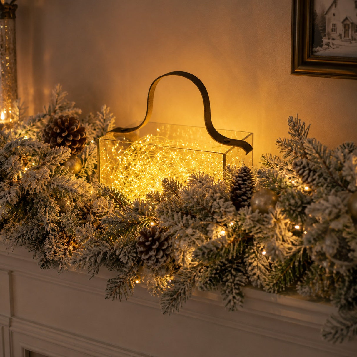 Bonturi Casa Filo Luminoso Natalizio 2000 LED 10mt WARM SILVER WIRE