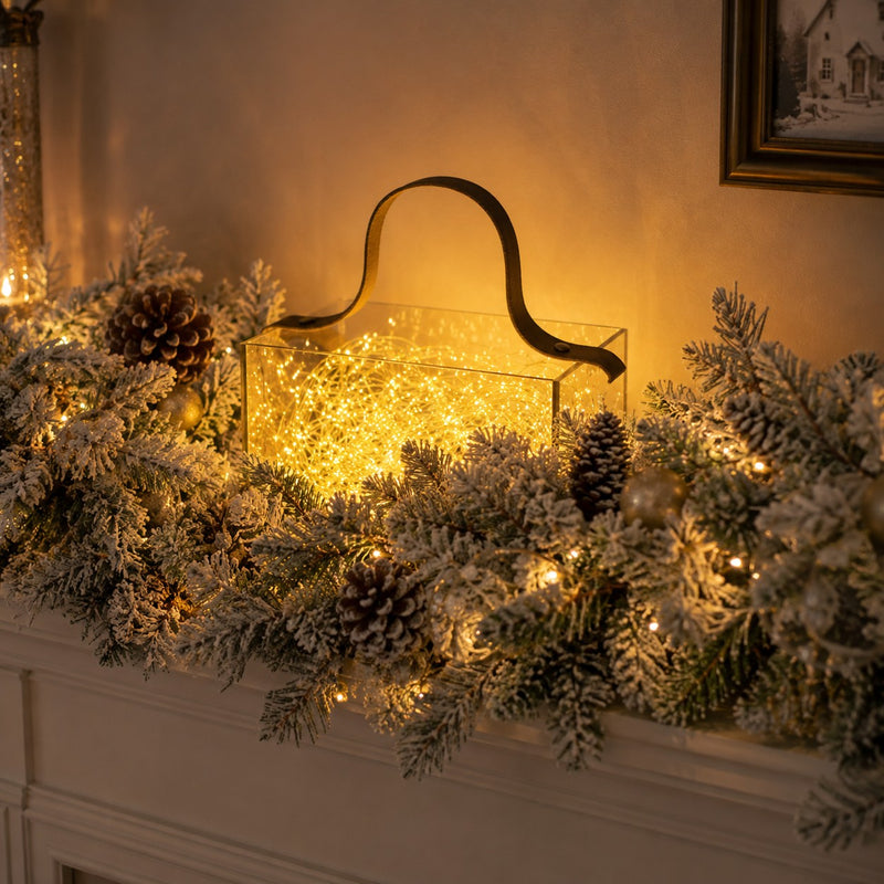 Bonturi Casa Filo Luminoso Natalizio 2000 LED 10mt WARM SILVER WIRE