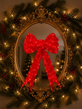 Bonturi Casa LIGHT BOW RED di Natale 210cm  368 LED