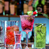 RCR Cristalleria Italiana Tattoo HB - Juego de 6 Vasos Long Drink de Cristal