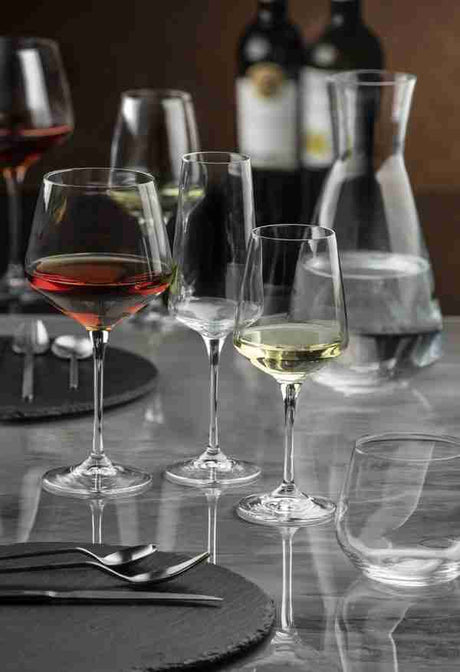 RCR Cristalleria Italiana Aria - A38 - Juego de 6 Copas de Vino en Vidrio