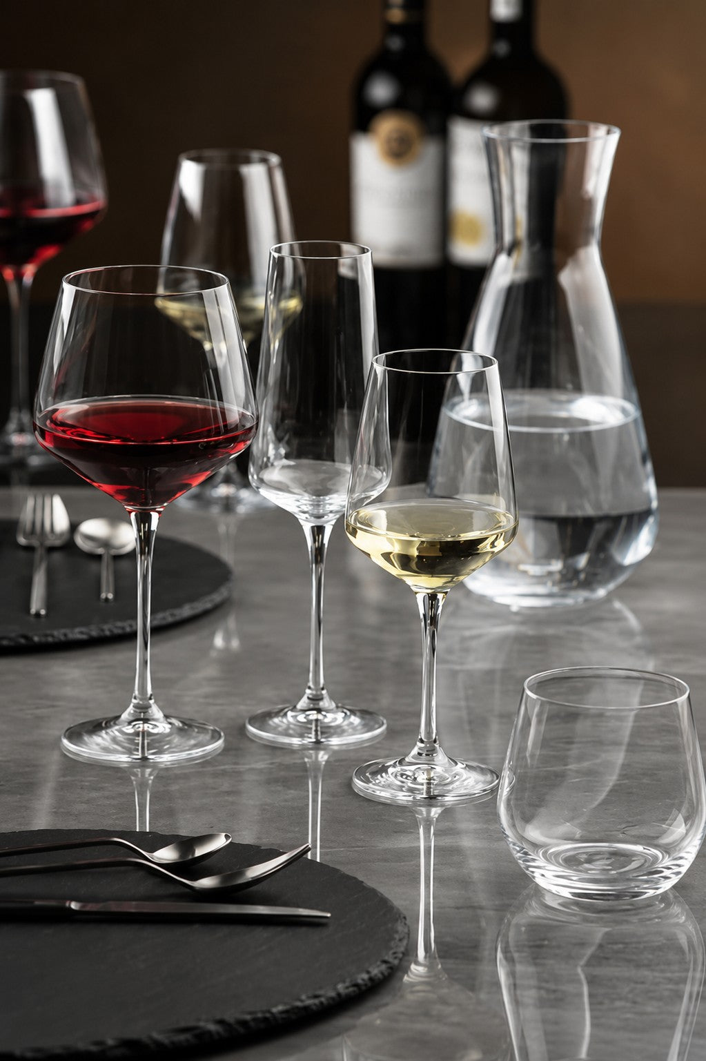 RCR Cristalleria Italiana Aria - A38 - Juego de 6 Copas de Vino en Vidrio