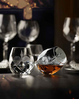 RCR Cristallería Italiana Alkemist - Juego de 6 Vasos de Cristal