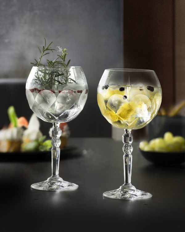 RCR Cristalleria Italiana Alkemist Copa Gin Tonic - Set de 6 Copas de Gin Tonic en Vidrio