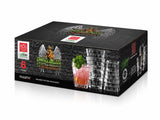 RCR Cristalleria Italiana Stack - DOF - Juego de 6 Vasos de Cristal