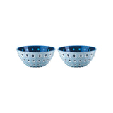 guzzini guzzini set 2 ciotoline le murrine in san d 125 cm azzurro bianco blu ean 8008392335849