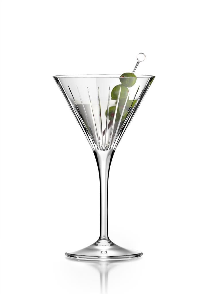 RCR Cristalleria Italiana Timeless - Juego de 6 Copas Martini en Cristal