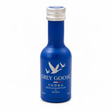 La Rueca Grey Goose Vodka Glass Botellita 5 Cl 40% Vol.