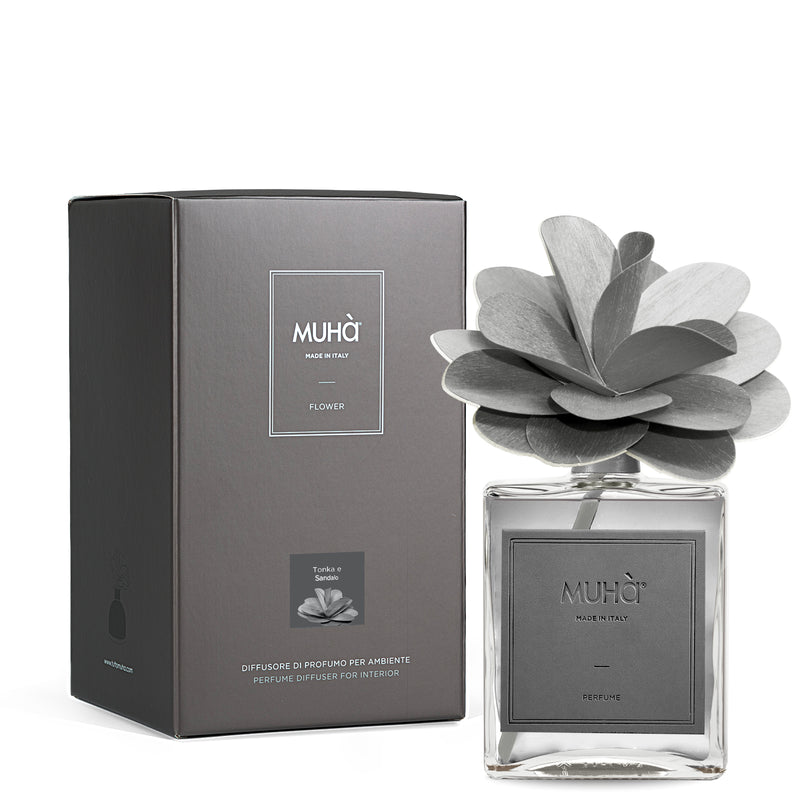 Muhà Difusor Perfumador Flower Camelia Tonka y Sándalo 500 Ml