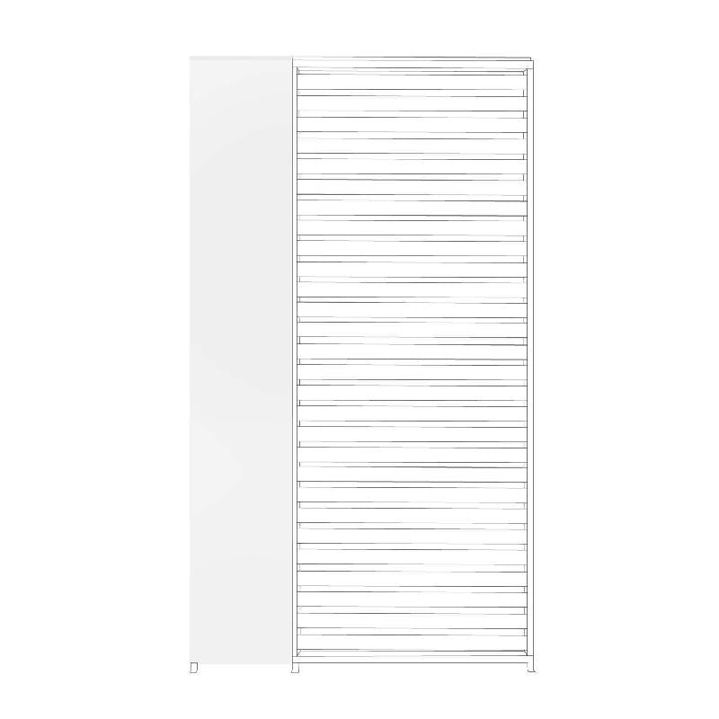 Panel Vertical Pérgola Ocean 232,45 x 30,9 cm Blanco Bizzotto