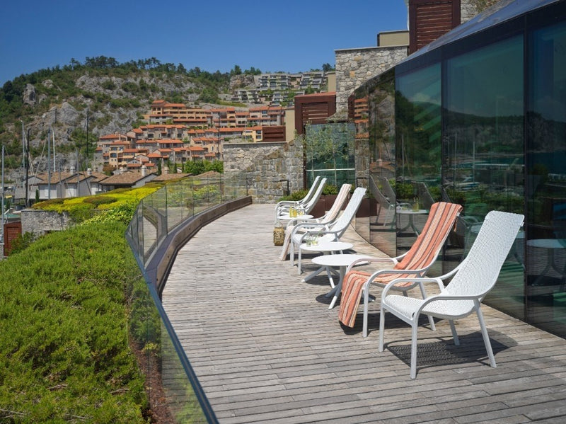 Nardi Net Lounge Poltrona Agave Polipropilene Impilabile