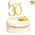 givi givi cake topper happy 30 oro 13 x 12 cm ean 8010052409005