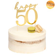 givi givi cake topper happy 50 oro 13 x 12 cm ean 8010052409029