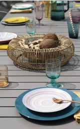 nardi nardi tavolo alloro 210 extensible 210 280 x 100 cm h 73 cm tortora piedini bianco ean 8010352828513
