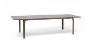 Nardi Tavolo Alloro 210 Extensible Rettangolare  210 / 280 x 100 Cm H 73 Cm Tortora