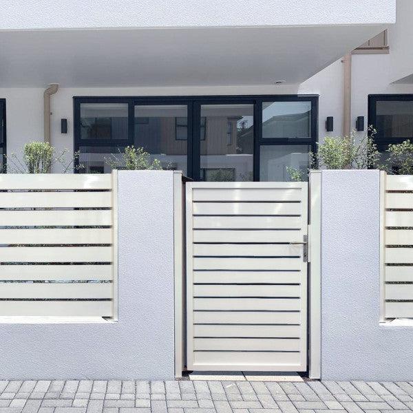 Puerta Peatonal L'Arcolaio Miami 100x160cm Blanco Brillante