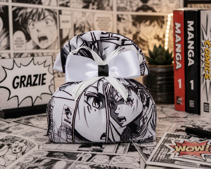 Creaciones para Enzo Bolsa Bombonera Portaconfites Comics Anime Flipper 13x14 cm Paq 10 Uds