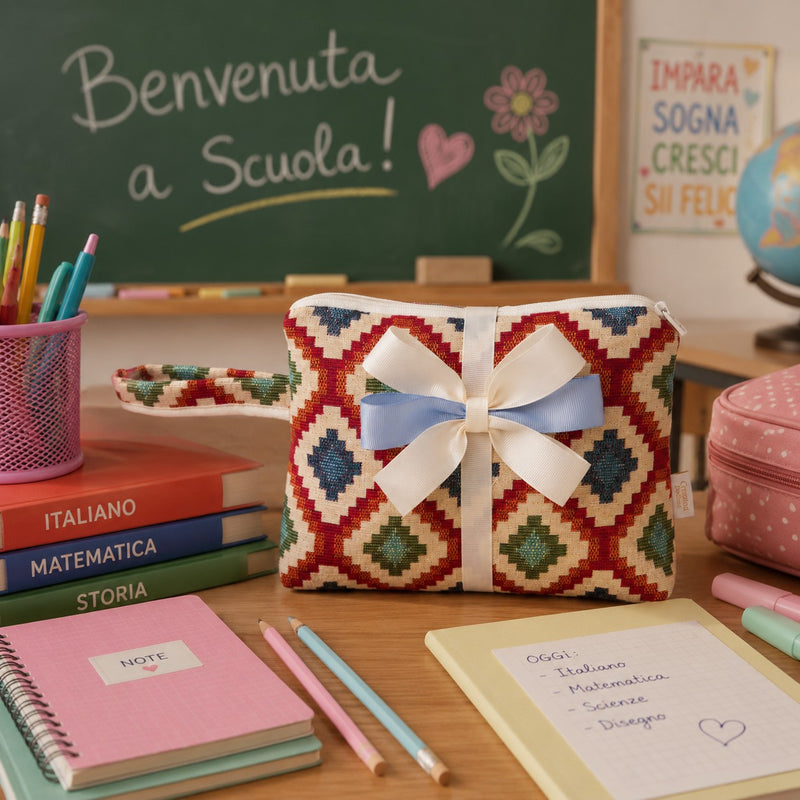 Creaciones para Enzo Beauty Bomboniera Allover con Cremallera Portaconfetti 16x20x5 cm 1 pz