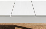 nardi nardi tavolo rio alluminio 210 extensible 210 280 x 100 cm h 75 cm bianco ean 8010352833203