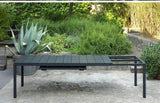 nardi nardi tavolo rio alluminio 210 extensible 210 280 x 100 cm h 75 cm tortora ean 8010352833241