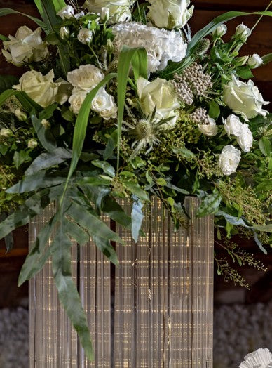 Cupido&Co. Alzata Vetro con Led D 250 Mm H 100 Mm