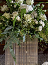 Cupido&Co. Alzata Vetro con Led D 250 Mm H 100 Mm