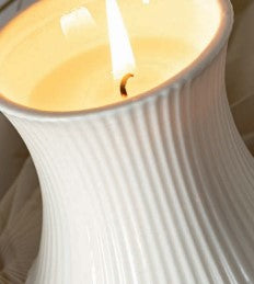 Cupido&Co. Vela Plissada D 65 Cm H 60 Cm Blanca con Caja